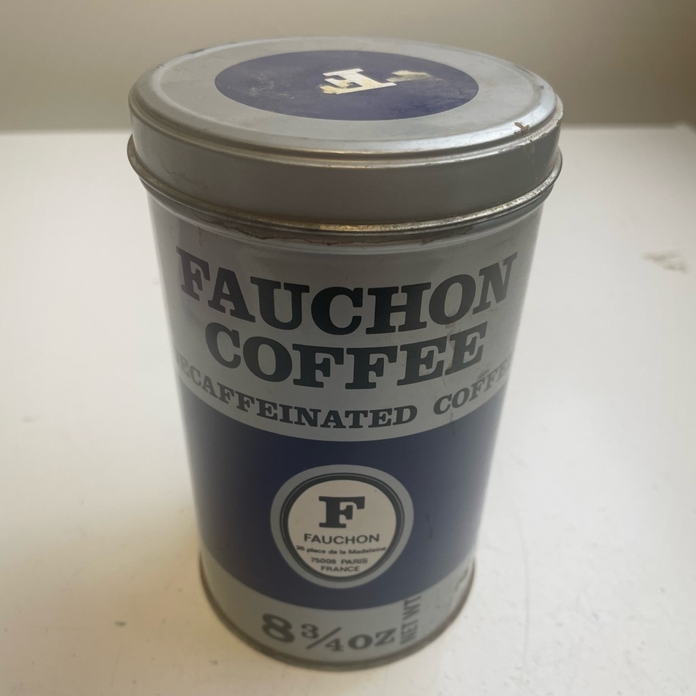 Fauchon Coffee Tin - Home Accent
